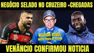 VENÃNCIO CONFIRMOU! NEGÓCIO SELADO? NOTICIA SENSACIONAL ULTIMAS NOTICIAS DO CRUZEIRO DE HOJE