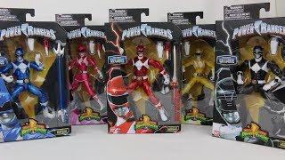 Legacy Collection "Metallic" MMPR Rangers Review [Mighty Morphin Power Rangers]