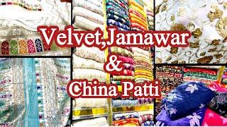 Velvet | Pure Jamawar | Atlas | Bareeze | kochi Bazar Peshawar | @Waqas_Vlogs786