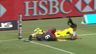 Sevens Re:LIVE! Ellia Green scores incredible match-winning try!