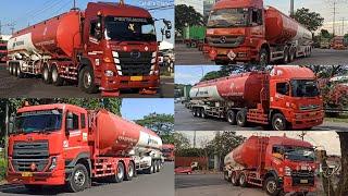 Kompilasi Truk Tangki Pertamina Terpanjang 40 Kilo Liter | Hino Ranger, UD Quester, Isuzu Giga, Axor