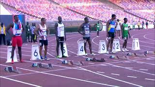 Kenya Dominates In 100Meter Men's Race In The 2024 Africa Military Games