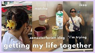 [TRYING] TO GET MY LIFE TOGETHER: Semesterferien, Ikea, Life Update, prokrastinieren | Laica Vergara