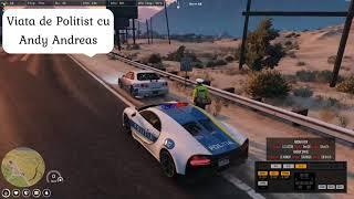 Viata de politist cu Andy Andreas, GTA5 FivemSupraveghem Autostrada cu Bugatti impreuna cu Burcea