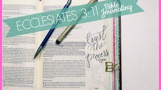 Ecclesiastes 3:11 {Bible Journaling} // Annabelle Kiefer