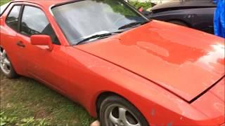 Red 1984 Porsche 944 Part 1