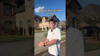 Tips for Highschool Seniors