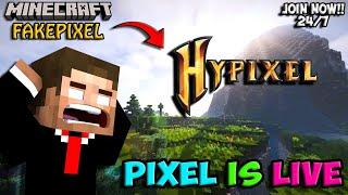 MINECRAFT LIVE! | HYPIXEL | CRACKED | 24/7 | Join Now | Hindi