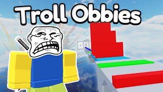 Playing Troll Obbies Until I Quit (Roblox Obby Creator)