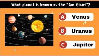 Fun Planet Quiz: Test Your Solar System Knowledge! ️🪐 #popquizplanet #quiz #trending