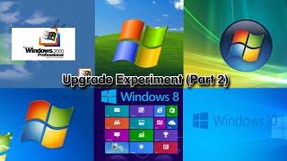 Upgrading From Windows 2000 To Windows 10 (Upgrade Experiment) (Part 2) (failed)