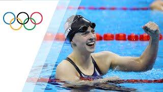 Ledecky sprints to win 200m Freestyle gold