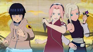 Hinata vs Sakura & Ino