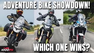 BMW F900GS vs. Triumph Tiger 900 RP vs. Honda Africa Twin – The Ultimate Adventure Bike Comparison!