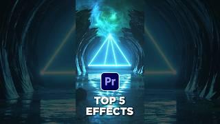 Top 5 Best Effects in Premiere Pro #premierepro