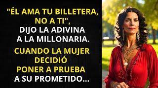 "ÉL AMA TU BILLETERA, NO A TI", DIJO LA ADIVINA A LA MILLONARIA. CUANDO LA MUJER DECIDIÓ...