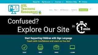 Sign Language for Special Education Teacher / ASL Resources for Teachers / Deaf Education