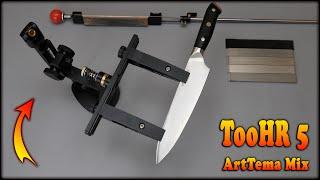 TooHR 5 - New knife sharpener from Aliexpress ► How to use knife sharpening tool TooHR 5.