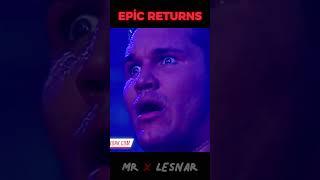 Normal Returns VS Epic Returns #shorts #wwe #4k