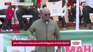 John Mahama campaign tour | Interacts with Delegates at Ketu North || WoezorTV live