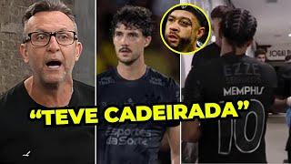 TRETA EXPLODE NO VESTIÁRIO DO CORINTHIANS! MEMPHIS DEPAY E GUSTAVO HENRIQUE SAEM NO BRAÇO COM TAP%