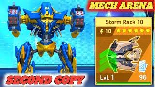 Finally Storm Rack 10 Upgrade Second Copy Unlock  - Mech Arena