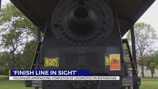 Nashville's Locomotive 576 is being restored