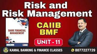 BFM Unit - 11.8 Risk and Basic Risk Management Framework by Kamal Sir #2974 || 08 Jan at 09:00 PM