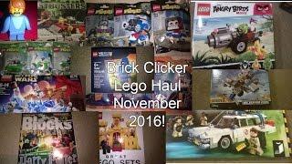 Brick Clicker Lego Haul November 2016!