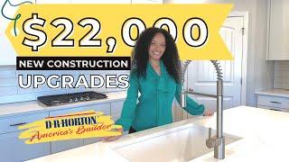 NEW CONSTRUCTION UPGRADES | DR HORTON DESIGN CENTER TIPS