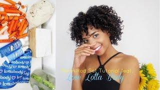 Perm Rod Set ft. Lotta Body | Natural Hair | Danielle Darlynn