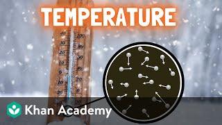 Temperature and Celsius | Middle school chemistry | Khan Academy