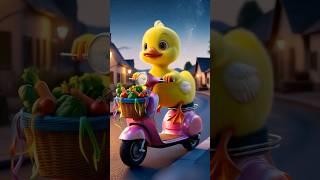 Baby Duckselling veggies #dubidubidu #duck #duckling #babyduck #happyduck #funnyduck #cute #fy