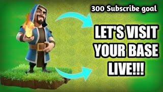 Let,s visit your base | clash of clans live | gaming king 0088