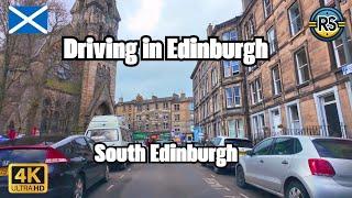 Driving in Edinburgh | South Edinburgh | 4K Scotland Driving Tour