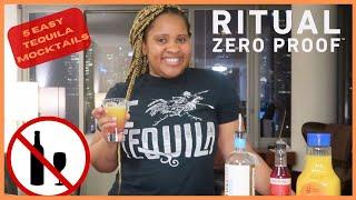 BEGINNER FRIENDLY MOCKTAILS | TOP 5 EASY NON- ALCOHOLIC TEQUILA RECIPES | RITUAL TEQUILA ALTERNATIVE