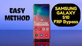 SAMSUNG Galaxy S10/S10+/S10e FRP/Google Lock Bypass Android 10 Q WITHOUT PC