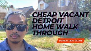 Detroit Real Estate - Vacant Detroit Property for Sale - Wholesaling Houses That Are Cheap