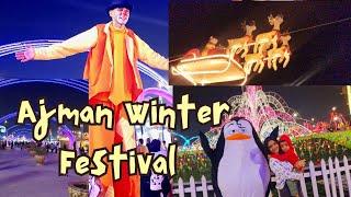 Ajman winter festival 2024 #festival land #winter activities for kids #must visit place