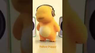 Puppy music Enjoy #yellowpuppy #funny #viral #foryou #shorts #musica #videos #enjoyed