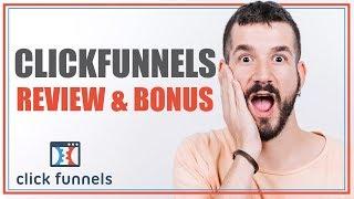 Clickfunnels Review & BONUS - NEW Click Funnels 2019 Review & Pricing Tutorial