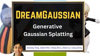 DreamGaussian - Generative Gaussian Splatting for Efficient 3D Content Creation