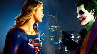 Supergirl vs Joker_ Battle - A Perilous Showdown _ Supergirl in peril moment