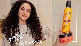 GOT2B GOTCURLZ im TEST - Cream & Schaumfestiger an 3A/3B LOCKEN | IamAniva