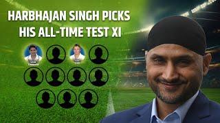 Harbhajan Singh's All-Time TEST XI | Wasim Akram, Virender Sehwag but NO Rahul Dravid 