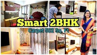 small 2bhk home interior spaces | #smallhouse #hometour #housetour #dream