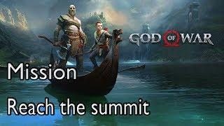 God Of War 4 Mission Inside the Mountain: Reach the summit