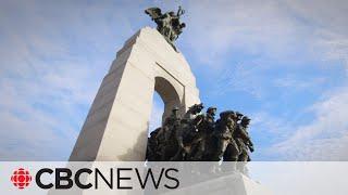 National War Memorial in Ottawa explained