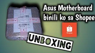 Asus Prime A320m-k motherboard unboxing | enorder ko sa shopee 