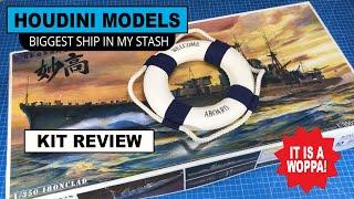 The Biggest Warship kit in my stash reviewed as requested by Members